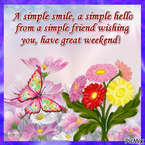 10 Best Happy Weekend Gifs With Quotes - picture 11