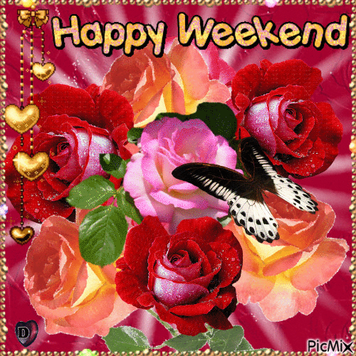 10 Best Happy Weekend Gifs With Quotes - picture 4