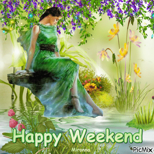 10 Best Happy Weekend Gifs With Quotes - picture 7