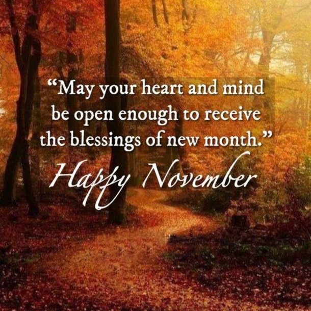 10 Best Hello November Greetings To Blessed The New Month - picture 3