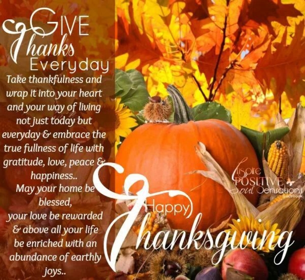 10 Best Inspirational Quotes & Wishes For Thanksgiving - picture 2
