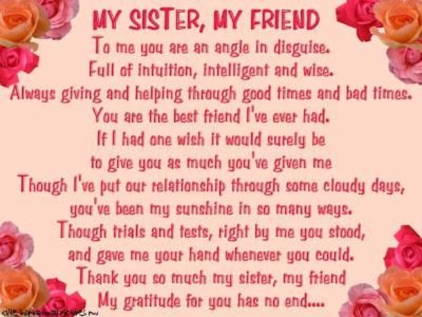 10 Best Sister Quotes To Share With Siblings - picture 7