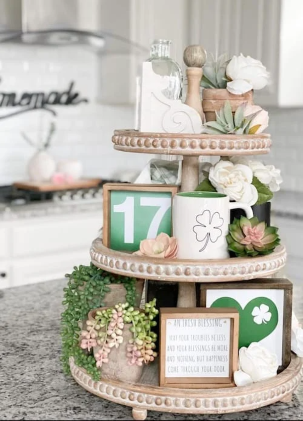 10 Best St. Patrick’s Day Tiered Tray Decor Ideas For 2023 - picture 2