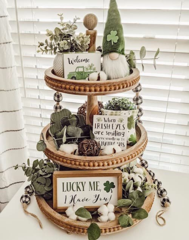 10 Best St. Patrick’s Day Tiered Tray Decor Ideas For 2023 - picture 5