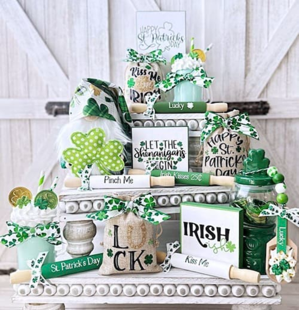 10 Best St. Patrick’s Day Tiered Tray Decor Ideas For 2023 - picture 9