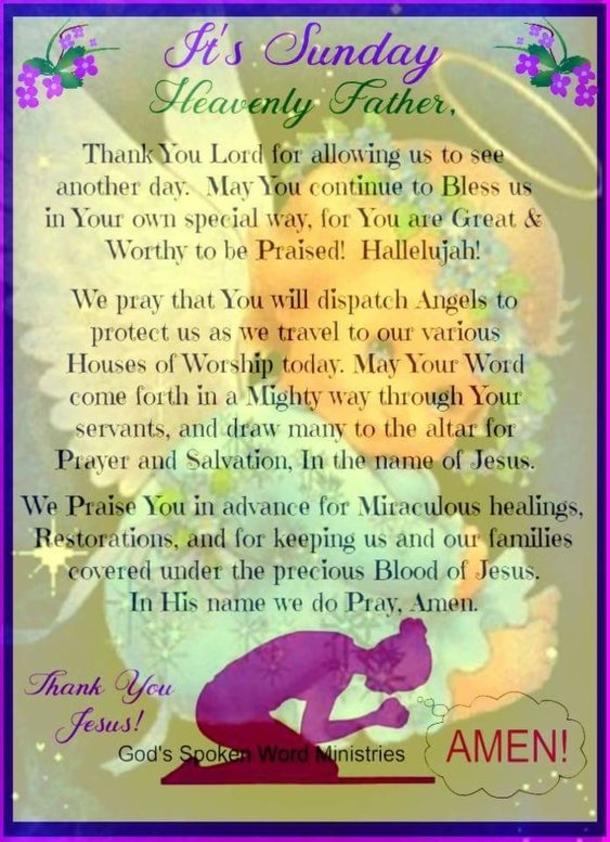 10 Best Sunday Prayers To Start Your Day - picture 9