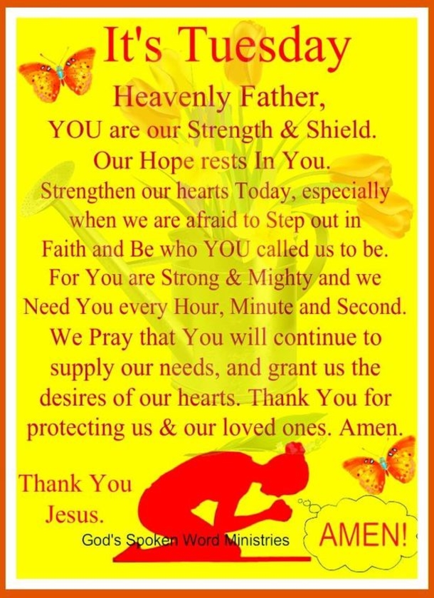 10 Best Tuesday Prayer Quotes - picture 11