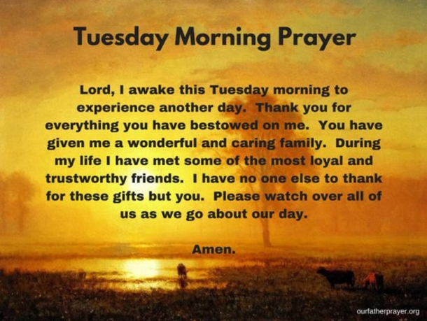 10 Best Tuesday Prayer Quotes - picture 2