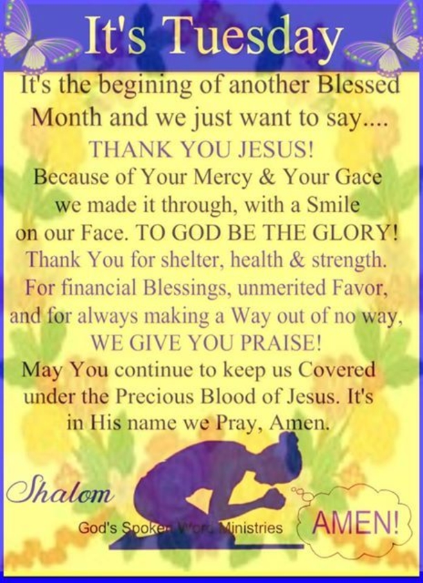 10 Best Tuesday Prayer Quotes - picture 8