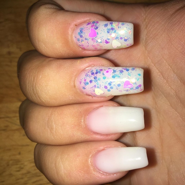 10 Best White Coffin Nail Designs For 2023 - picture 9