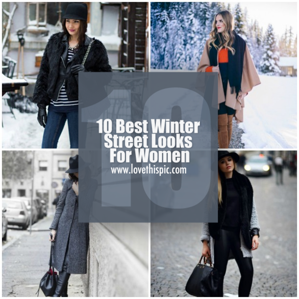 10 Best Winter Street Looks For Women