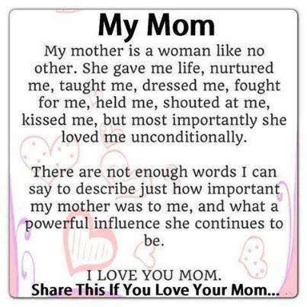 10 Best Words For Mom To Appreciate, Enjoy And Love - picture 4