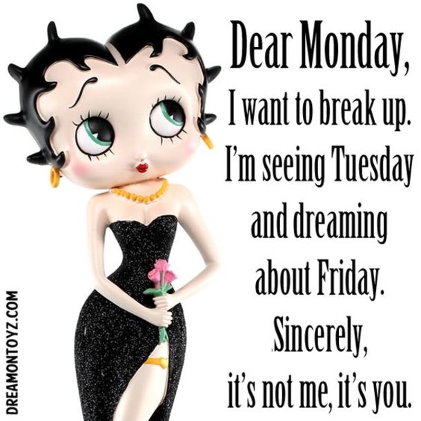 10 Betty Boop Quotes For Monday & The New Week - picture 2