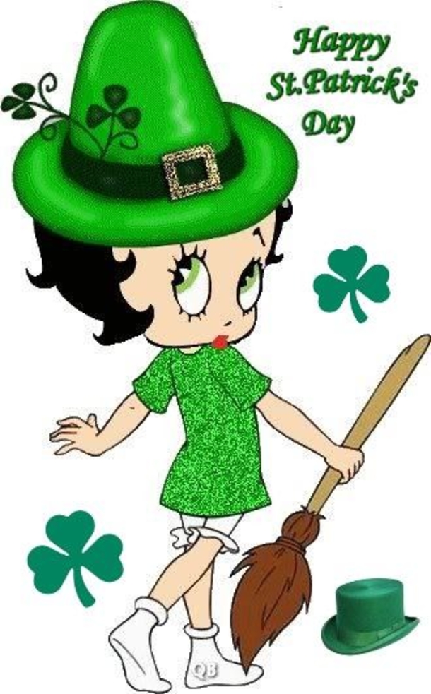 10 Betty Boop St. Patrick's Day Quotes And Sayings - picture 3