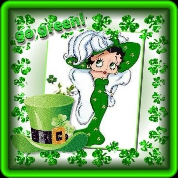10 Betty Boop St. Patrick's Day Quotes And Sayings - picture 5