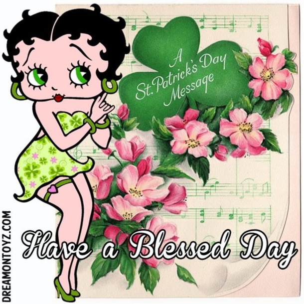 10 Betty Boop St. Patrick's Day Quotes And Sayings - picture 8