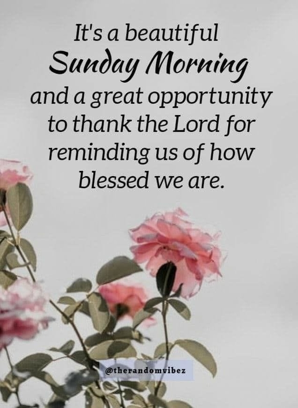 10 Blessed And Beautiful Sunday Quotes For Happiness Throughout The Day - picture 11