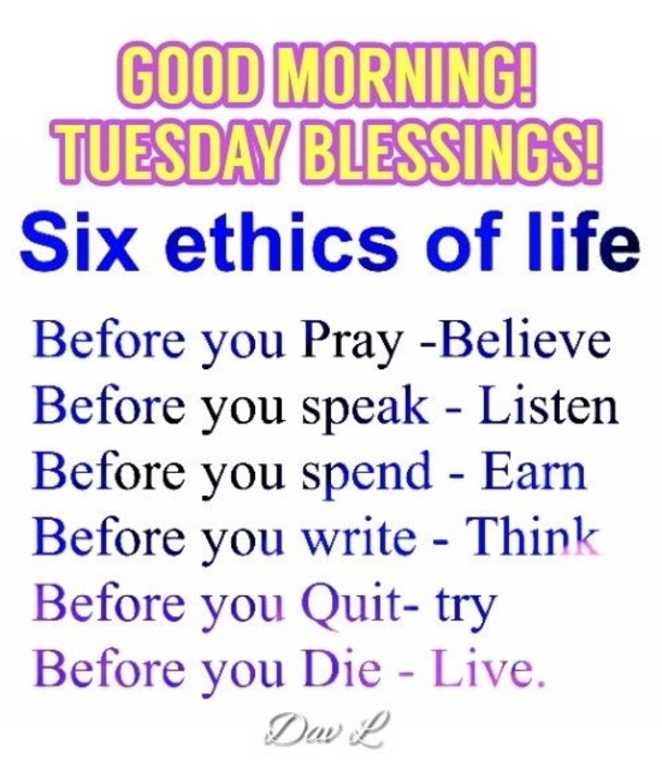 10 Blessed Good Morning Tuesday Greetings - picture 5