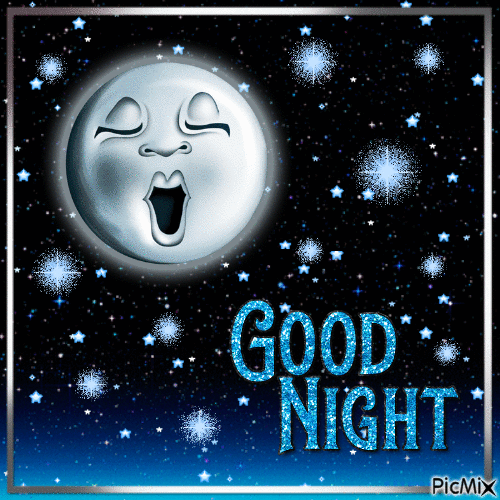 10 Blessed & Beautiful Good Night Gifs Ideas - picture 9