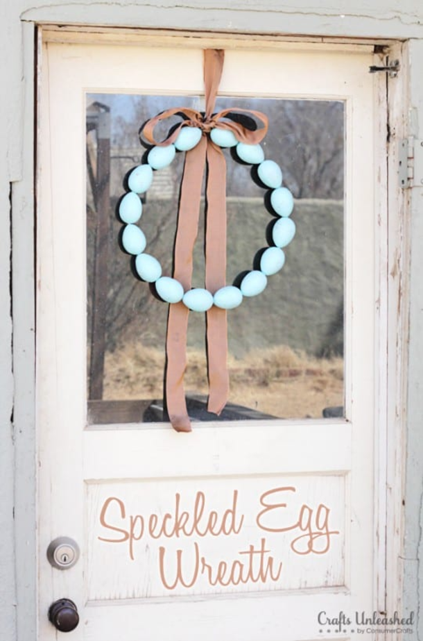10 Bright, Beautiful And Cheerful Easter Wreath Ideas - picture 3