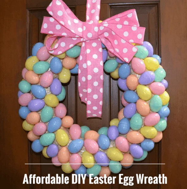 10 Bright, Beautiful And Cheerful Easter Wreath Ideas - picture 4