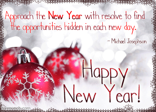10 Bright, Vibrant And Beautiful Happy New Year Gifs To Celebrate A Brand New Year - picture 2