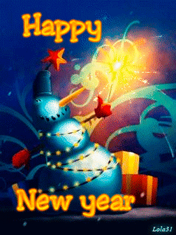 10 Bright, Vibrant And Beautiful Happy New Year Gifs To Celebrate A Brand New Year - picture 8