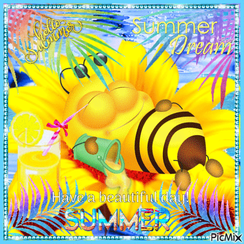 10 Bright & Fun Hello Summer Animated Gifs For 2023 - picture 6