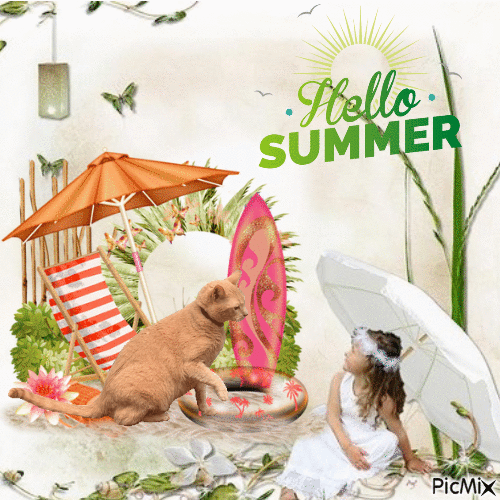 10 Bright & Fun Hello Summer Animated Gifs For 2023 - picture 9