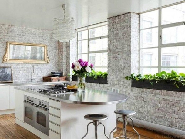 10 Catchy White Brick Home Interiors - picture 9