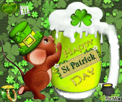 10 Cheerful And Cute Happy St. Patrick's Day Gifs With Quotes - picture 2