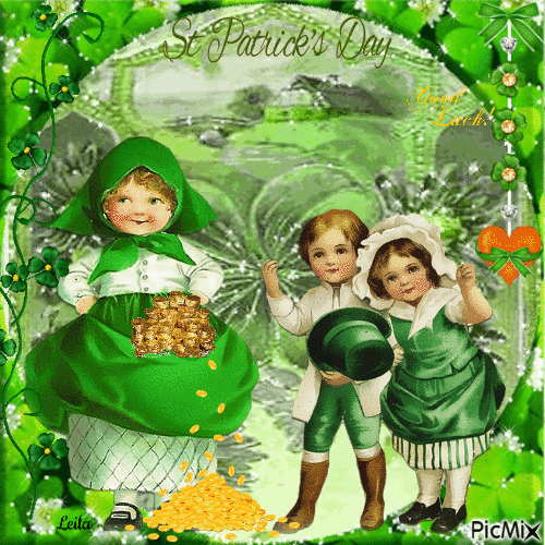 10 Cheerful And Cute Happy St. Patrick's Day Gifs With Quotes - picture 4