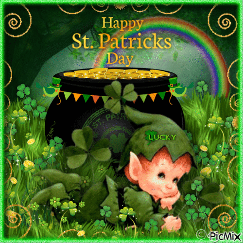10 Cheerful And Cute Happy St. Patrick's Day Gifs With Quotes - picture 5