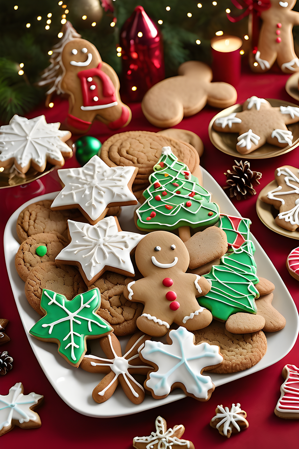 10 Christmas Cookies Ai Art Ideas For 2023 - picture 5
