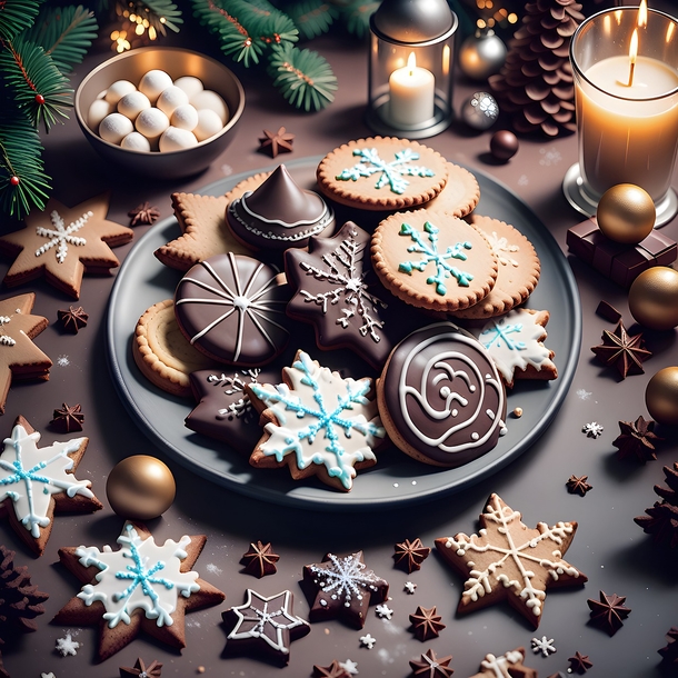 10 Christmas Cookies Ai Art Ideas For 2023 - picture 6