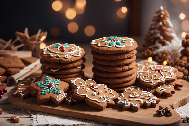 10 Christmas Cookies Ai Art Ideas For 2023 - picture 8