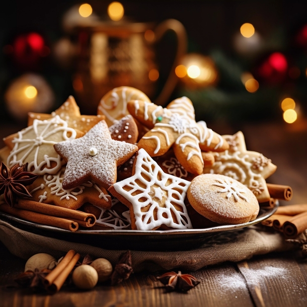 10 Christmas Cookies Ai Art Ideas For 2023 - picture 9