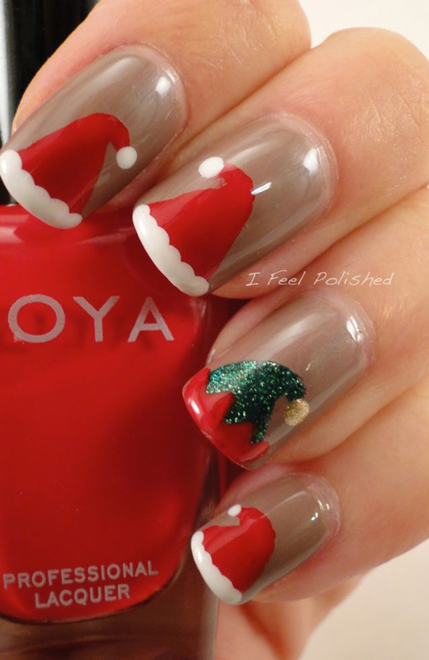 10 Christmas Nail Art Designs For The Holidays - picture 10