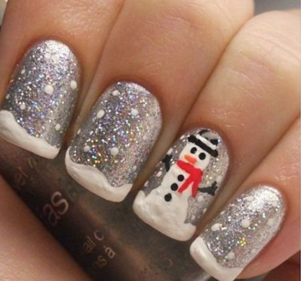 10 Christmas Nail Art Designs For The Holidays - picture 3