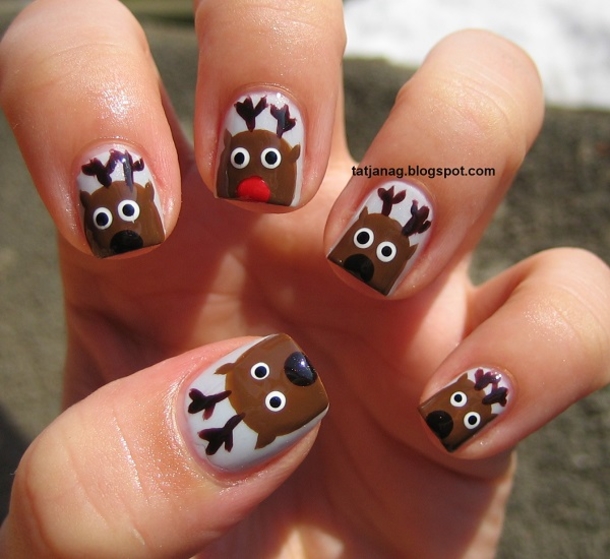 10 Christmas Nail Art Designs For The Holidays - picture 6
