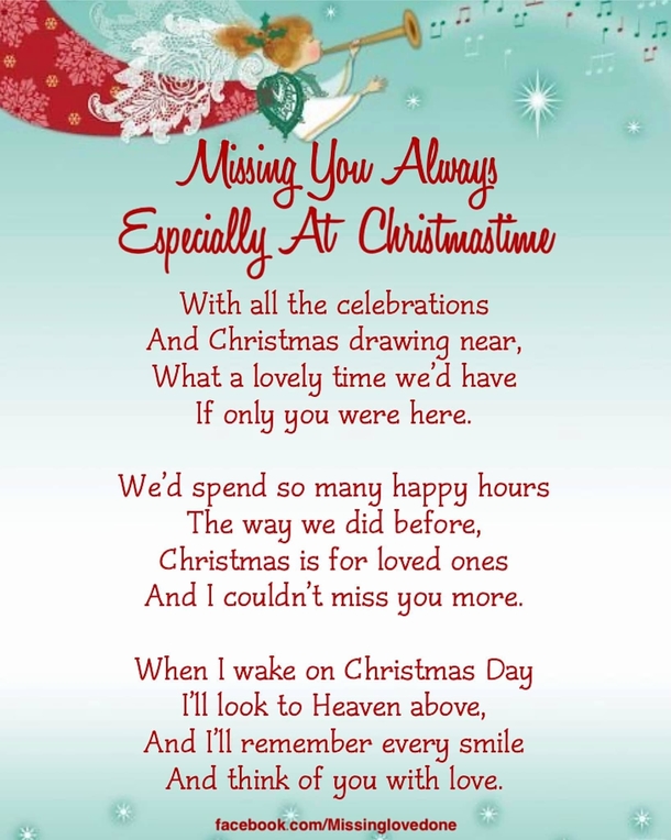 10 Christmas Quotes About Missing Loved Ones Who Are In Heaven - picture 5
