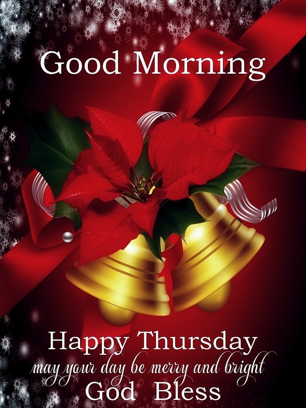 10 Christmas Themed Good Morning, Happy Thursday Quotes - picture 2