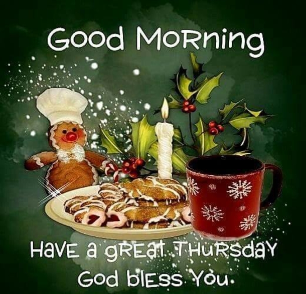 10 Christmas Themed Good Morning, Happy Thursday Quotes - picture 3