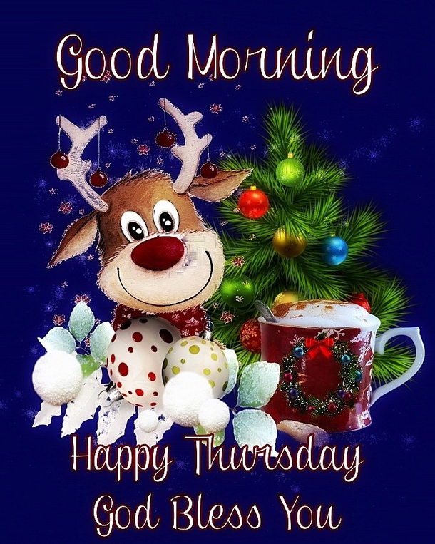 10 Christmas Themed Good Morning, Happy Thursday Quotes - picture 5