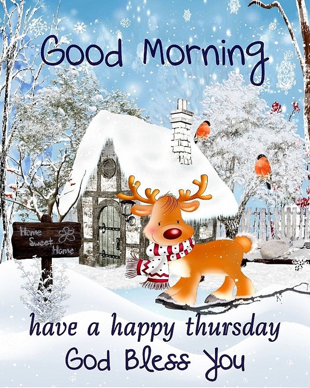 10 Christmas Themed Good Morning, Happy Thursday Quotes - picture 6