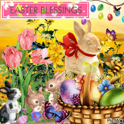10 Colorful And Cute Easter Blessings Gifs To Celebrate The Special Holiday - picture 2