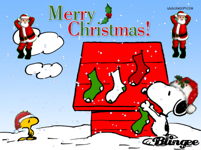 10 Cool Snoopy Christmas Gifs - picture 3