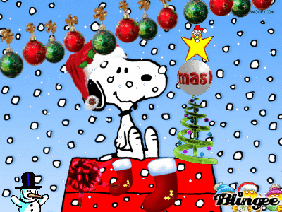 10 Cool Snoopy Christmas Gifs - picture 5