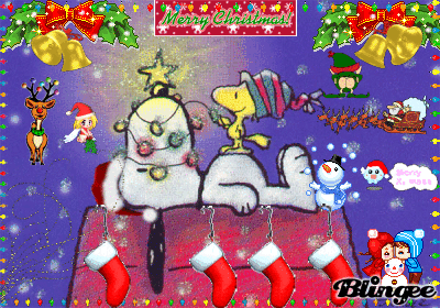 10 Cool Snoopy Christmas Gifs - picture 7