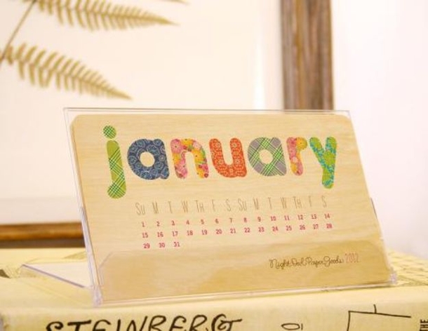 10 Crafty DIY Calendars For The New Year - picture 12